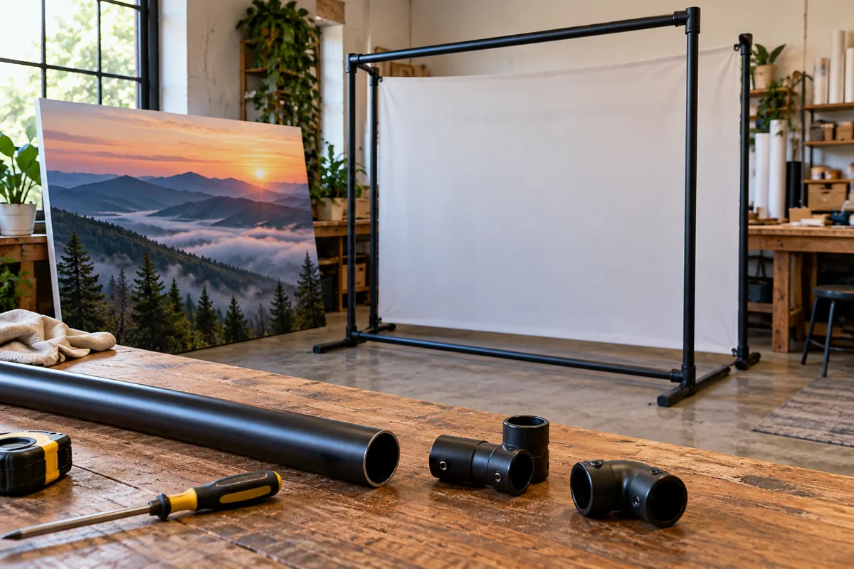 Pipe — ¾ inch — illustrative application or setup concept