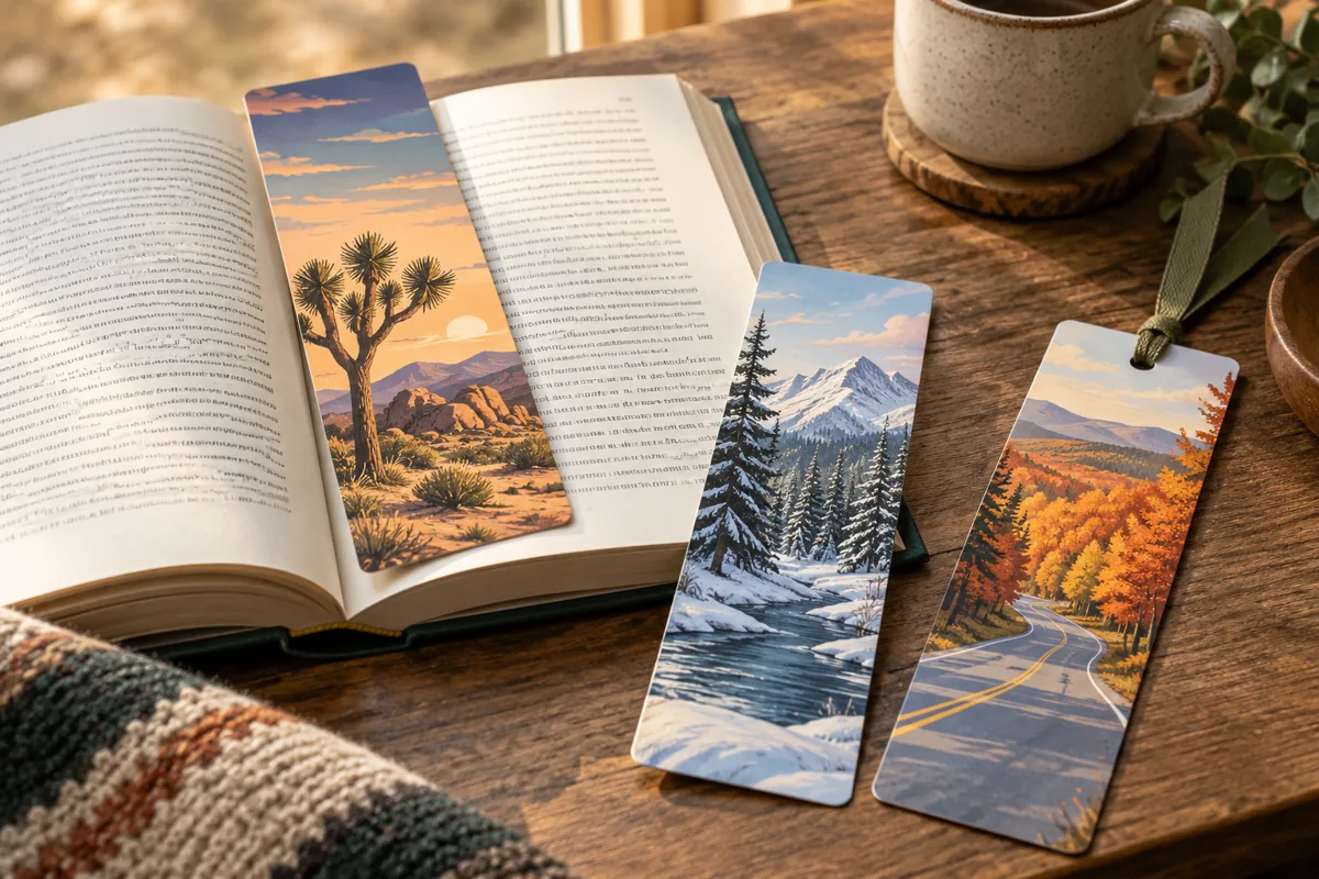 Custom bookmarks — illustrative application or setup concept